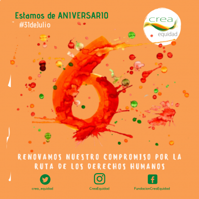 Aniversario6CreaEquidad 400x400
